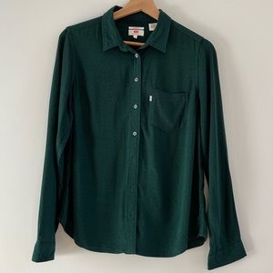 Levi’s • Blouse button up, Dark green